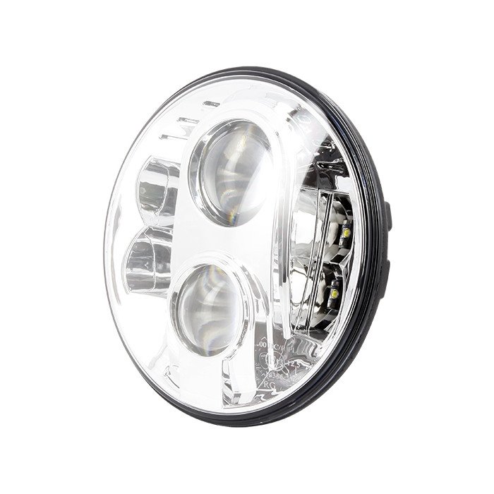 Projecteur Rond 8 LEDs cristal