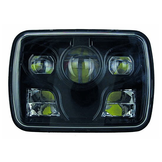 Projecteur Rectangulaire 10 LEDs Noir