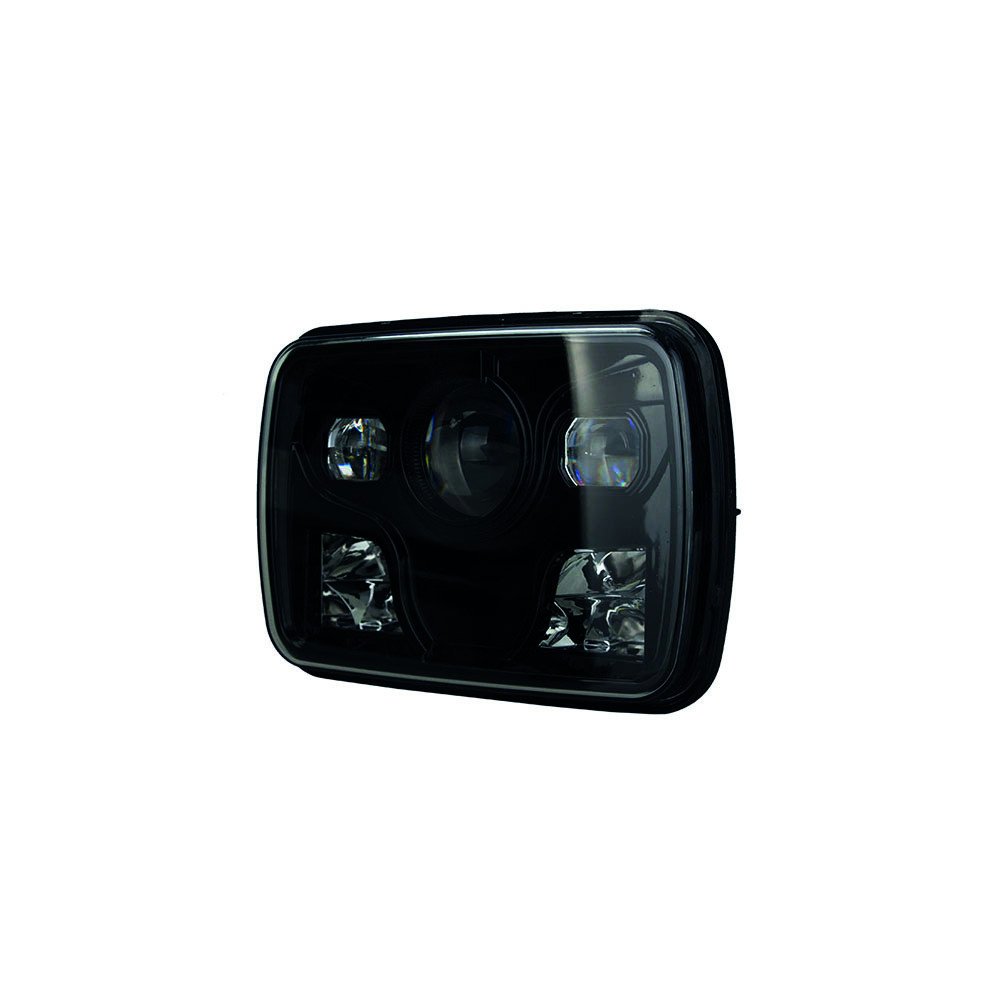 Projecteur Rectangulaire 10 LEDs Noir