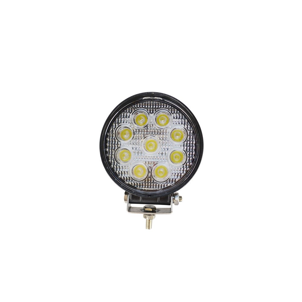 Projecteur rond Ø 114mm 9 LED - 27 Watts