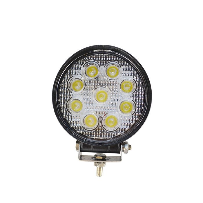 Projecteur rond Ø 114mm 9 LED - 27 Watts