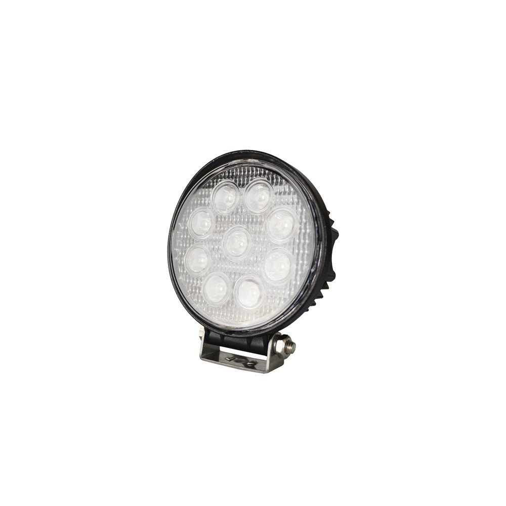 Projecteur rond Ø 114mm 9 LED - 27 Watts