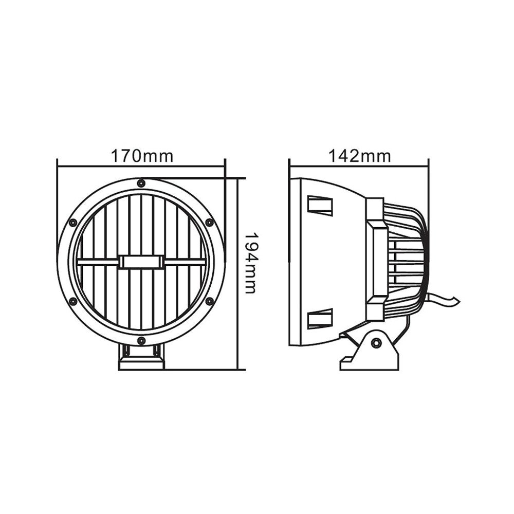 Projecteur LED 50W 5000LM