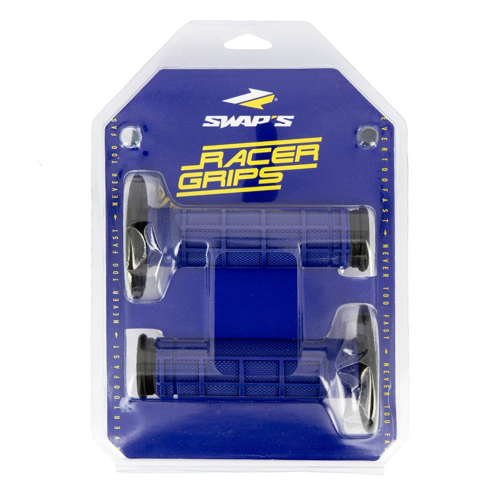 Poignées Tout-Terrain Anti-Vibrations Bleu / Noir