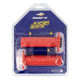 Poignées Cross Lock On Rouge