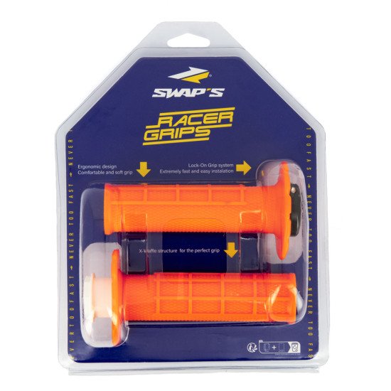 Poignées Cross Lock On Orange