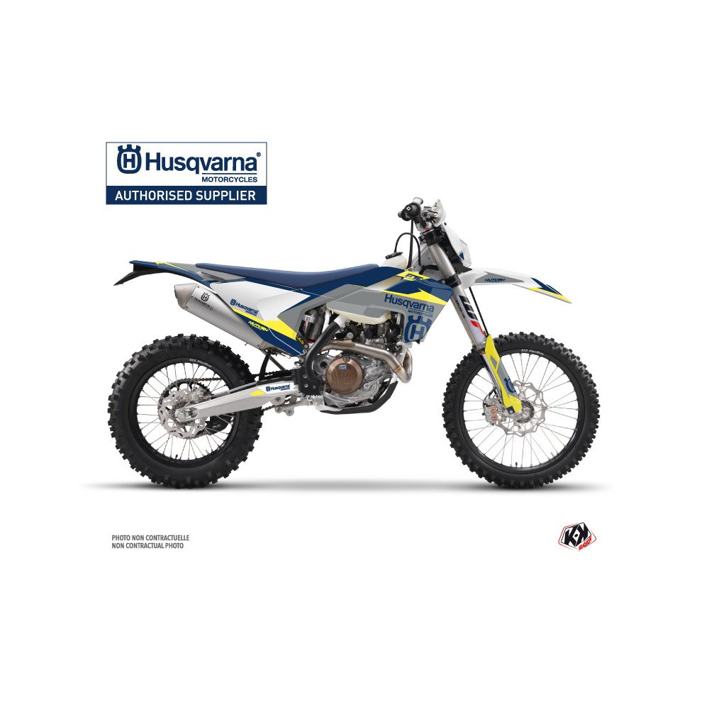 Kit Deco Moto Cross Orbit Husqvarna 350 FE Gris
