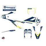 Kit Deco Moto Cross Nova Husqvarna 450 FE Bleu