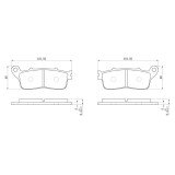 Plaquette metal fritte R90