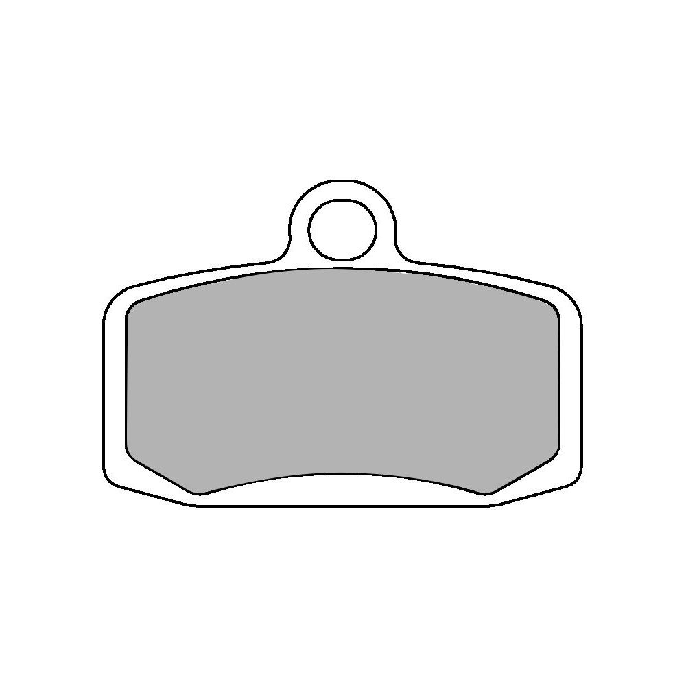 Plaquette de frein - Semi-métal R90