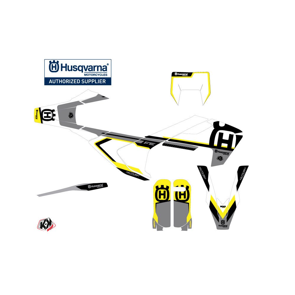 Kit Deco Moto Cross Nova Husqvarna 450 FE Noir