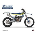 Kit Deco Moto Cross Legend Husqvarna 450 FE Bleu