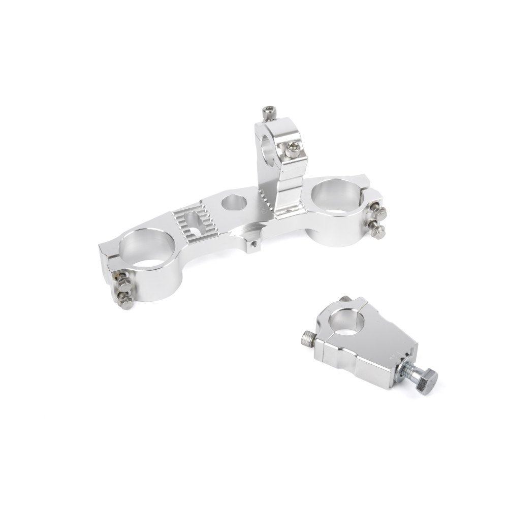 Té de Fouche Supérieur Kawasaki KX80/85 1998-2004 + Pontet 55mm pour