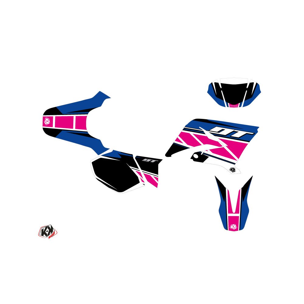 Kit Deco 50cc Replica Yamaha DT 50 Rose