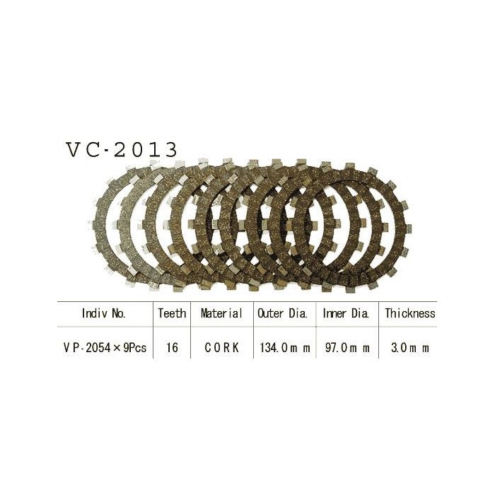 Kit Disques d'Embrayage Garnis Yzf 600 R 1995/1996