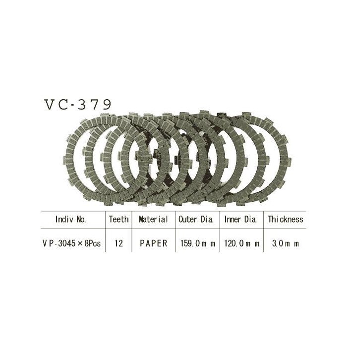 Kit Disques d'Embrayage Garnis Dr 650 Se 1996/2002