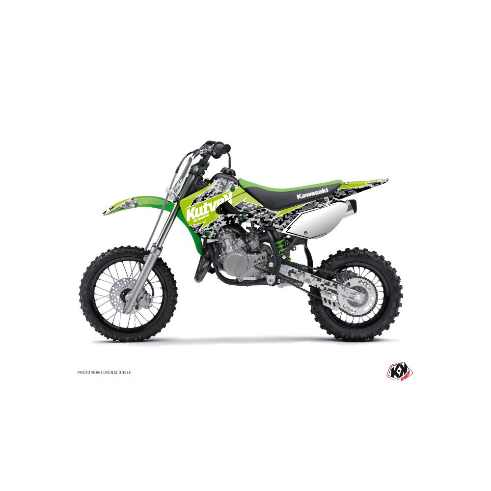Kit Deco Moto Cross Predator Kawasaki 65 KX Vert