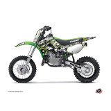 Kit Deco Moto Cross Freegun Eyed Kawasaki 65 KX Vert
