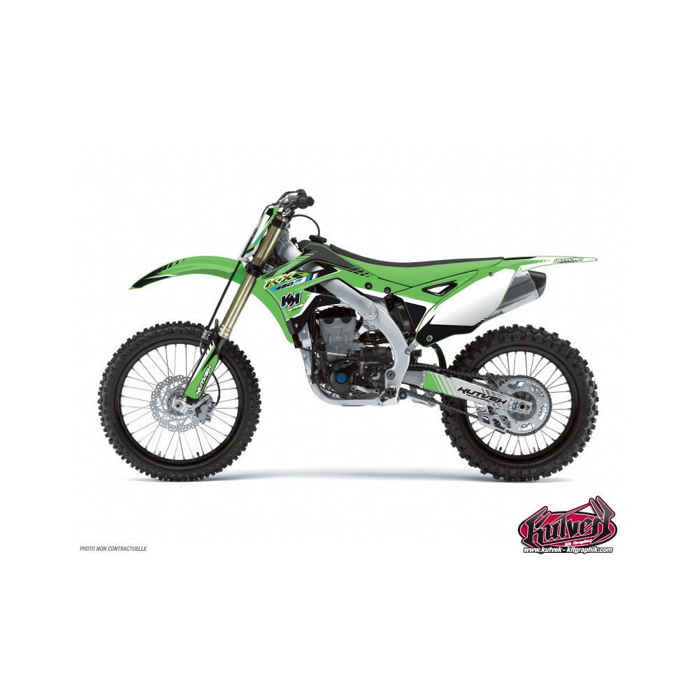 Kit Deco Moto Cross Pulsar Kawasaki 65 KX Noir