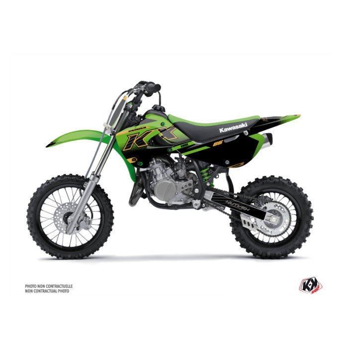 Kit Deco Moto Cross Live Kawasaki 65 KX Gold