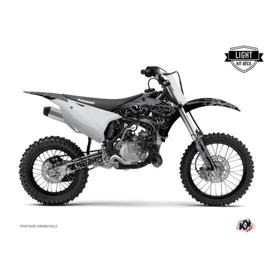 Kit Deco Moto Cross Zombies Dark Kawasaki 85 KX Noir