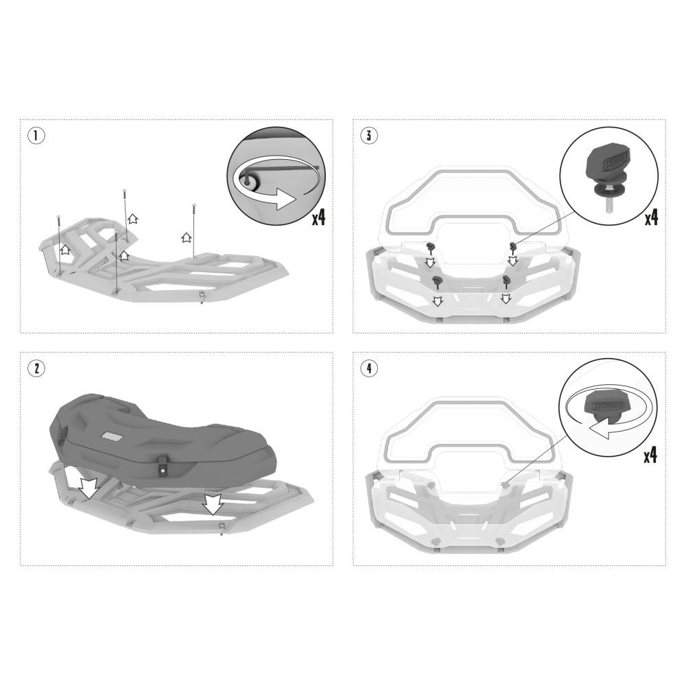 Coffre avant SEGWAY AT10