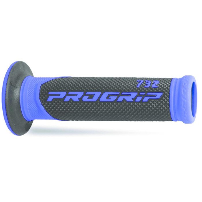 Poignees ProGrip 732 Route Noir Bleu