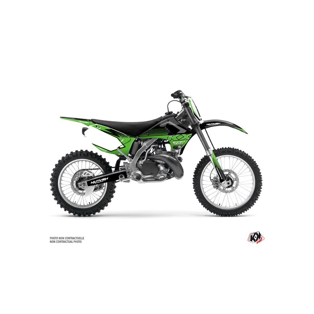 Kit Deco Moto Cross Claw Kawasaki 250 KX Noir