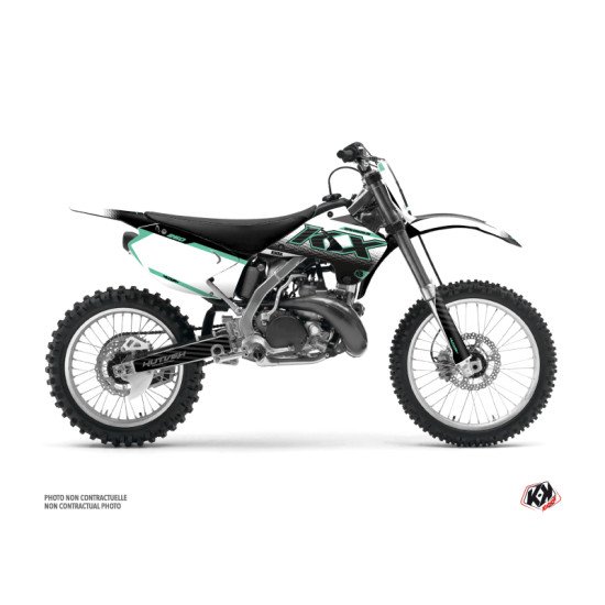 Kit Deco Moto Cross Live Kawasaki 250 KX Turquoise