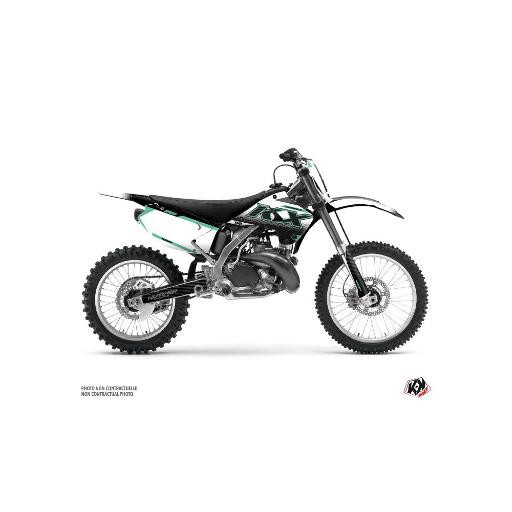 Kit Deco Moto Cross Live Kawasaki 250 KX Turquoise