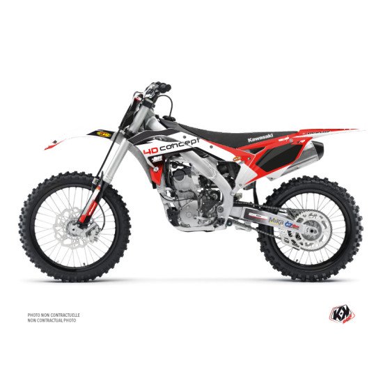 Kit Deco Moto Cross Replica BOS Kawasaki 250 KXF