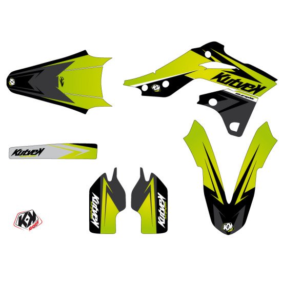 Kit Deco Moto Cross Stage Kawasaki 250 KXF Vert