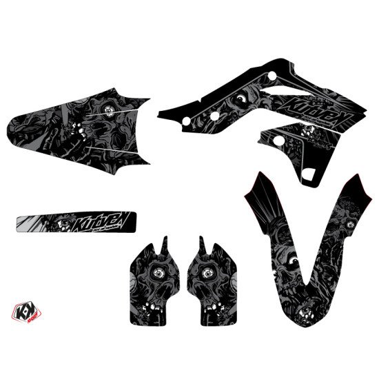 Kit Deco Moto Cross Zombies Dark Kawasaki 250 KXF Noir