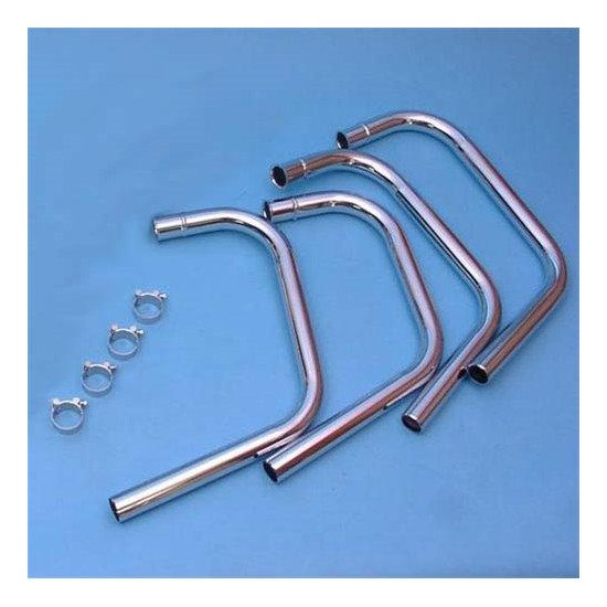 Collecteur Honda CB 350 FOUR Chromé - Non Homologué