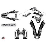 Kit Deco Moto Cross Predator Kawasaki 250 KXF Blanc