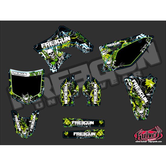 Kit Deco Moto Cross Freegun Kawasaki 250 KXF