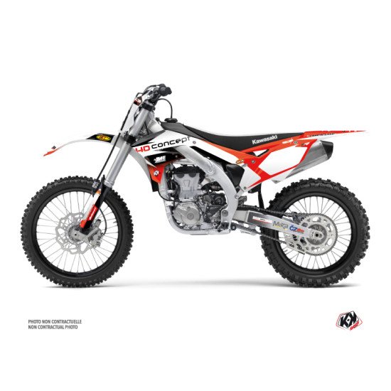 Kit Deco Moto Cross Replica BOS Kawasaki 450 KXF