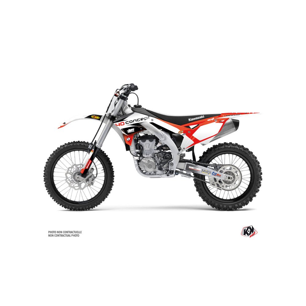Kit Deco Moto Cross Replica BOS Kawasaki 450 KXF