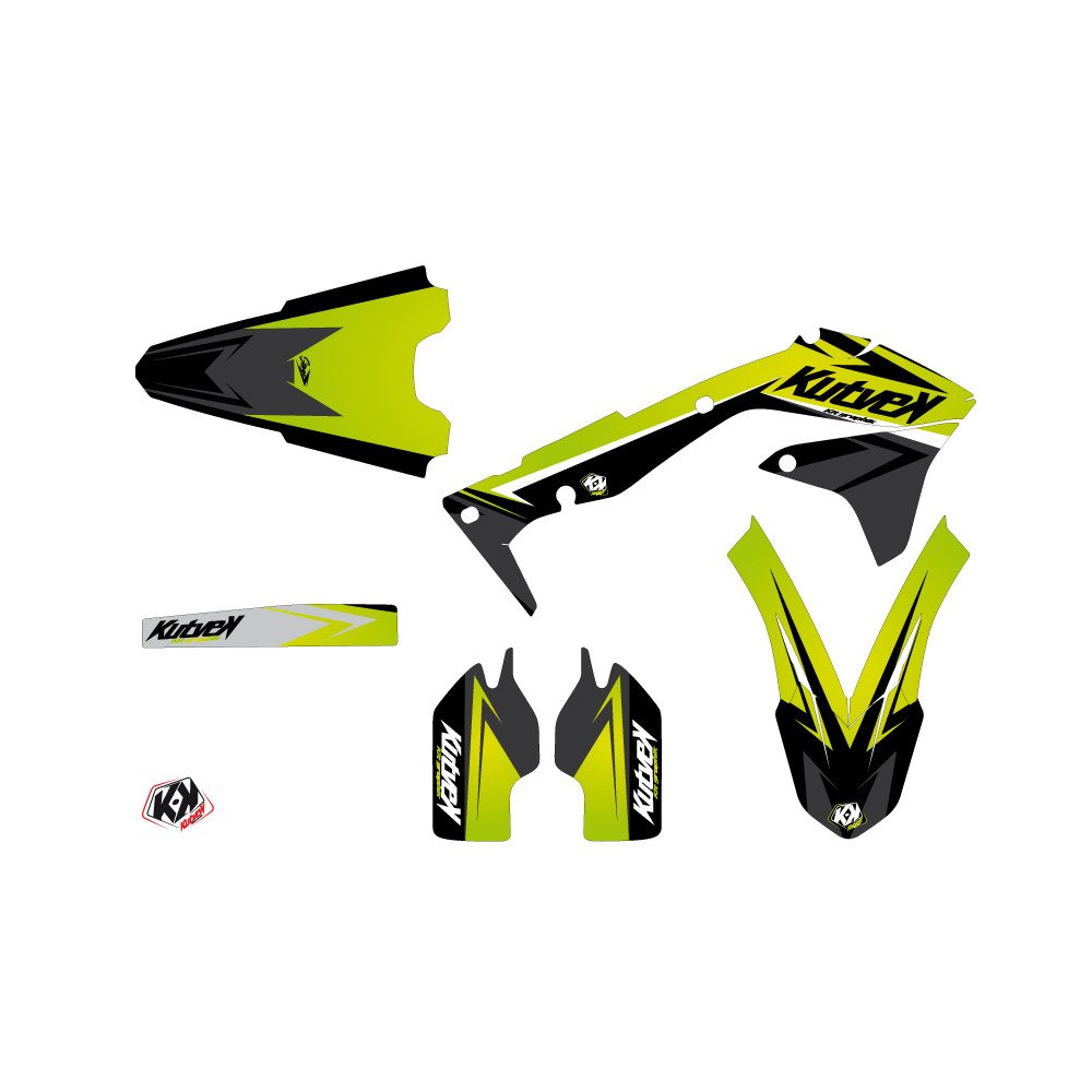 Kit Deco Moto Cross Stage Kawasaki 450 KXF Vert