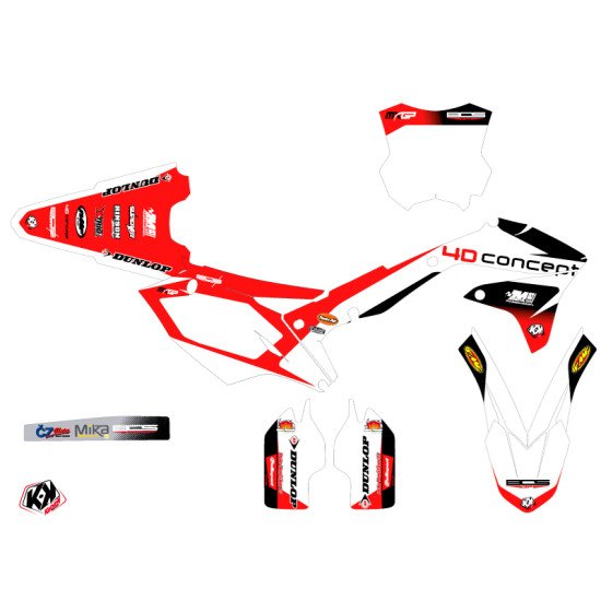 Kit Deco Moto Cross Replica BOS Kawasaki 450 KXF