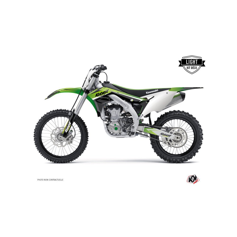 Kit Deco Moto Cross Stage Kawasaki 450 KXF Vert