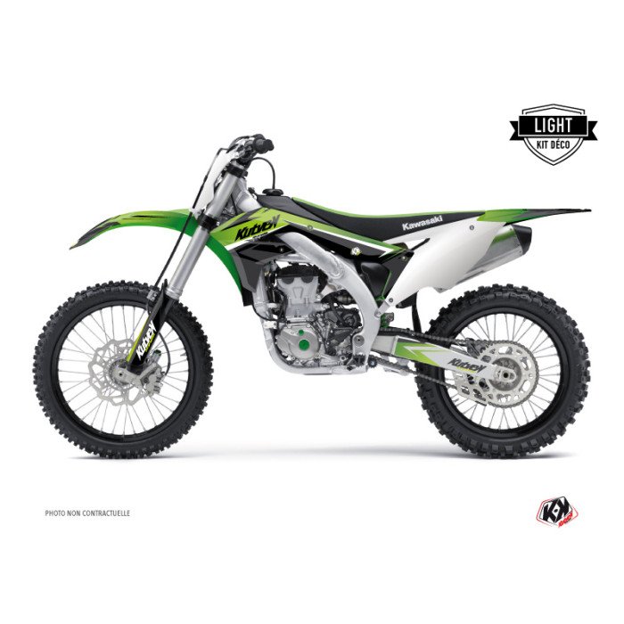 Kit Deco Moto Cross Stage Kawasaki 450 KXF Vert
