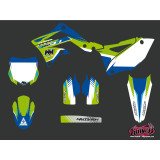 Kit Deco Moto Cross Pulsar Kawasaki 450 KXF Bleu