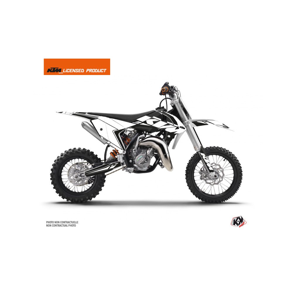 Kit Deco Moto Cross Reflex KTM 50 SX Blanc
