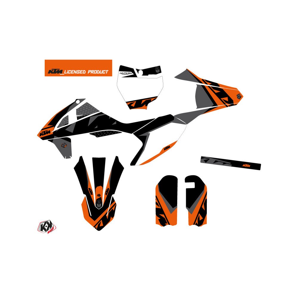 Kit Deco Moto Cross Gravity KTM 50 SX Orange