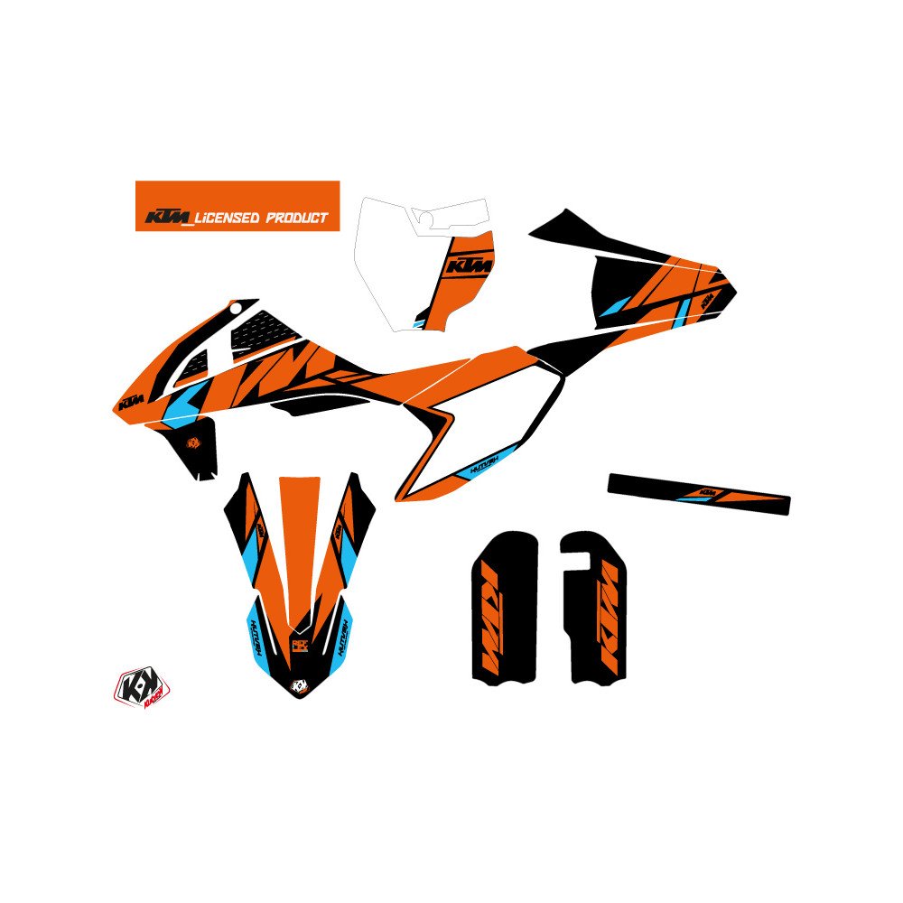 Kit Deco Moto Cross Reflex KTM 50 SX Orange