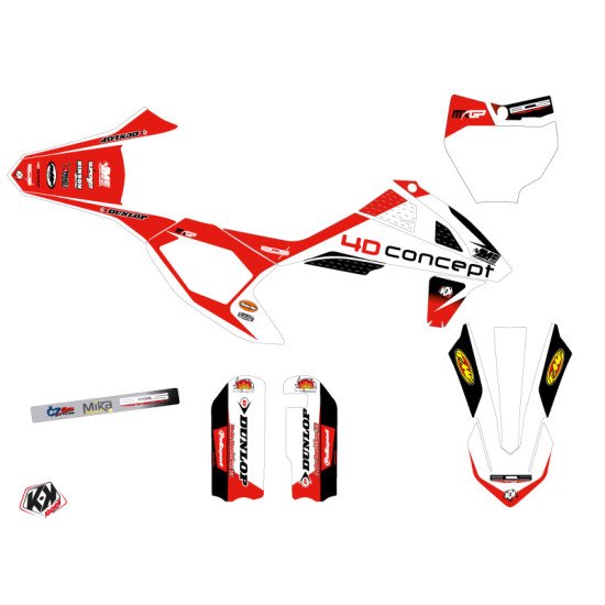 Kit Deco Moto Cross Replica BOS KTM 50 SX