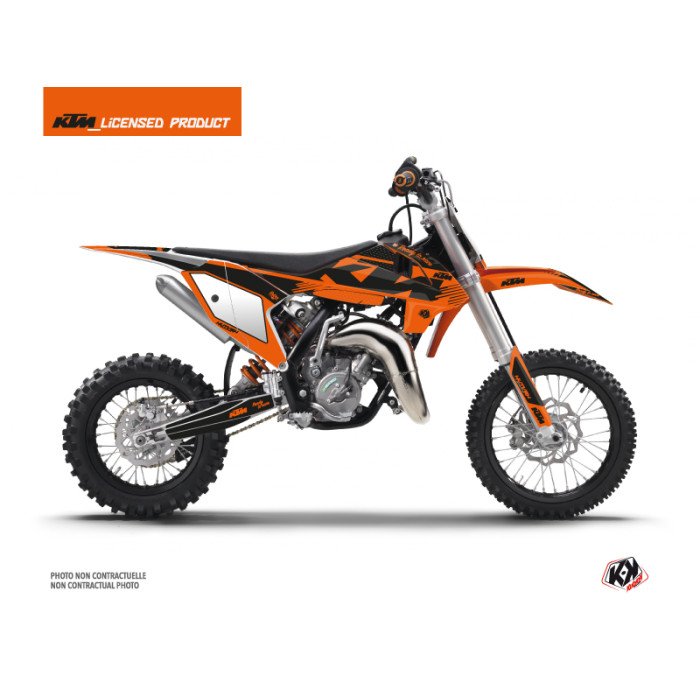 Kit Deco Moto Cross Retro KTM 50 SX Orange