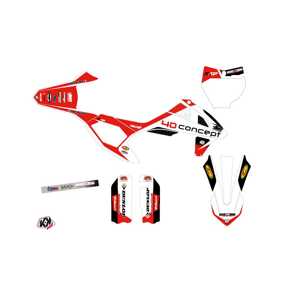 Kit Deco Moto Cross Replica BOS KTM 50 SX