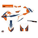 Kit Deco Moto Cross Gravity KTM 50 SX Bleu